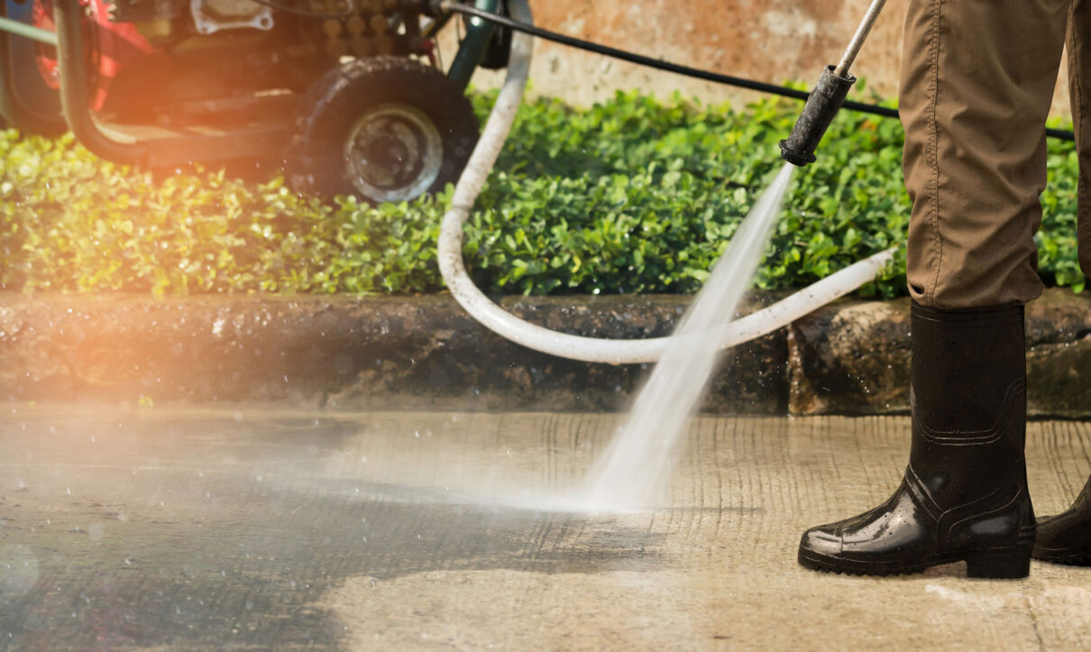 Power washing the right way