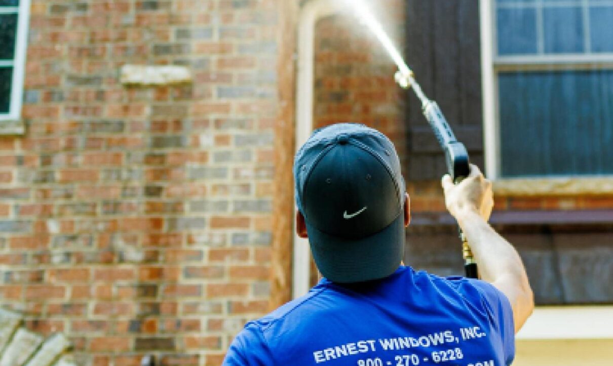 Professional power washing services done by Ernest team in Naperville